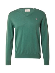 GANT Pullover Classic Cotton V-Neck Grün/Türkis/Dunkelgrün/Grün/Türkis/Dunkelgrün/Grün/Türkis/Dunkelgrün/Grün/Türkis/Dunkelgrün/Grün/Türkis/Dunkelgrün