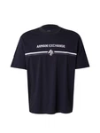ARMANI EXCHANGE T-Shirt marine/weiß
