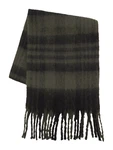 Pull&Bear Schal oliv/schwarz
