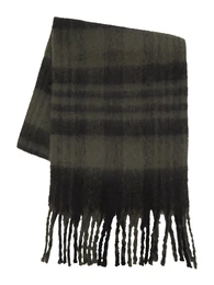 Schal oliv / schwarz