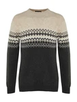 Trendyol Pullover Herren beige/hellbeige/anthrazit