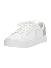 Sneaker beige / wei