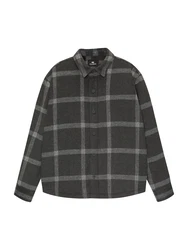 Pull&Bear Hemd schwarz/weiß