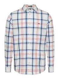 Hemd navy / hellblau / rot / wei