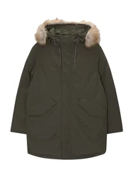 Pull&Bear Parka grün