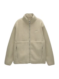 Fleecejacke ecru