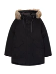 Pull&Bear Parka schwarz