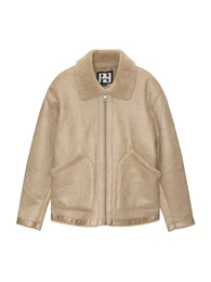 Jacke beige
