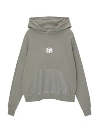 Sweatshirt grau / wei