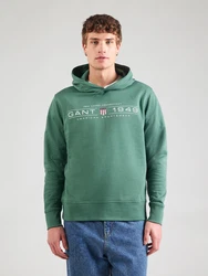 Gant Kapuzensweatshirt GRAPHIC HOODIE navy/grn/rot/wei