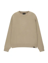 Pull&Bear Pullover dunkelbeige