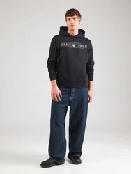 Gant Kapuzensweatshirt GRAPHIC HOODIE rot/schwarz/weiß