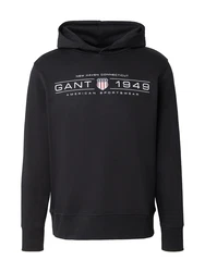 Gant Kapuzensweatshirt GRAPHIC HOODIE rot/schwarz/weiß