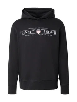 Gant Kapuzensweatshirt GRAPHIC HOODIE rot/schwarz/weiß
