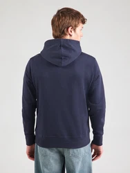 Gant Kapuzensweatshirt GRAPHIC HOODIE marine/weiß