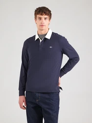 GANT Poloshirt dunkelblau/weiß