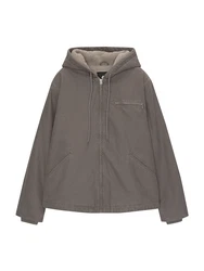 Pull&Bear Jacke schlammfarben