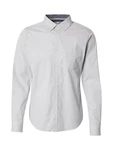 s.Oliver Langarmhemd Slim Fit Artwork stone/wei