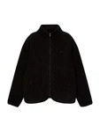 Pull&Bear Fleecejacke schwarz