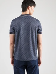 JOOP! Poloshirt 'Talon' navy / rauchblau / weiß
