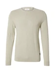 s.Oliver Strickpullover mit Strukturmix und Logo-Patch Khaki/Hellgrün/Grün/Grau/Beige