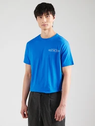 Gant T-Shirt PRINTED GRAPHIC SS T-SHIRT royalblau/weiß
