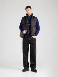 Jack & Jones Sweatshirt JORVesterbro Quarter Zip dunkelblau/weiß
