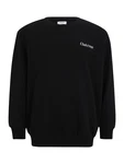 Jack & Jones Plus Sweatshirt 'JJEBRADLEY' lila/schwarz/weiß