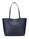 Lauren Ralph Lauren Shopper torba  mornarsko plava / narančasto žuta / rubin crvena / crna