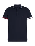 TOMMY HILFIGER Poloshirt dunkelblau/rot/weiß