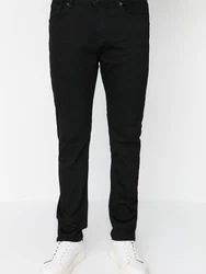 Trendyol Herren Jeans Slim Fit schwarz