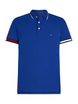 TOMMY HILFIGER Poloshirt enzian/rot/offwhite