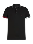 TOMMY HILFIGER Poloshirt rot/schwarz/weiß