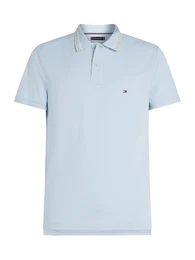 Poloshirt hellblau / goldgelb / wei