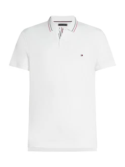 Tommy Hilfiger Poloshirt PLACKET INTEREST REG POLO navy / rot / weiß
