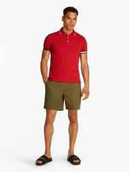 TOMMY HILFIGER Poloshirt navy / rot / weiß