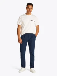 TOMMY HILFIGER T-Shirt rot/schwarz/weiß