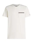 TOMMY HILFIGER T-Shirt rot/schwarz/weiß