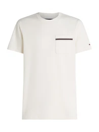 T-Shirt rot / schwarz / wei