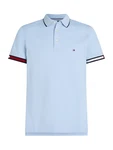 TOMMY HILFIGER Poloshirt navy / hellblau / weiß
