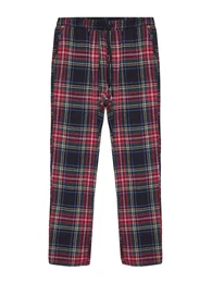 Pyjamahose navy / rot / schwarz
