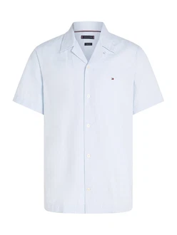 TOMMY HILFIGER Hemd pastellblau