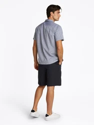 TOMMY HILFIGER Hemd blau / blaumeliert