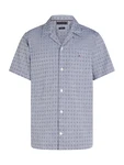 TOMMY HILFIGER Hemd blau / blaumeliert