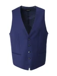 BOSS Weste H-Huge (1-tlg) dunkelblau