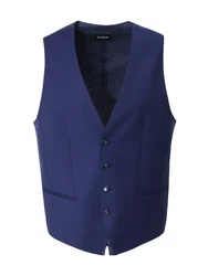 BOSS Weste H-Huge (1-tlg) dunkelblau