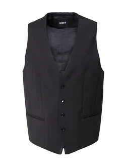 BOSS Weste H-Huge (1-tlg) schwarz BOSS Weste H-Huge (1-tlg) schwarz