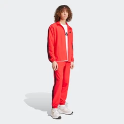 ADIDAS SPORTSWEAR Trainingsanzug rot/schwarz