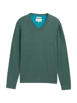 TOM TAILOR Pullover Grün/Türkis/Grün/Türkis TOM TAILOR Pullover Grün/Türkis/Grün/Türkis