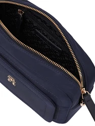 TOMMY HILFIGER Umhängetasche SPRING navy / gold